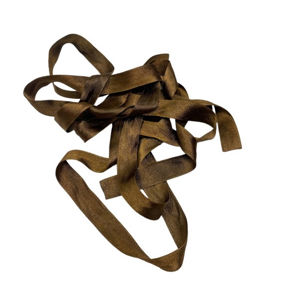 Anthropologie Gee Wawa Brown Retro style lace up ankle booties Sz 8 - Picture 7 of 7